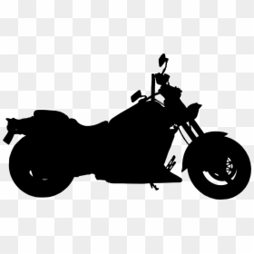 Motorcycle Silhouette, HD Png Download - motorcycle png