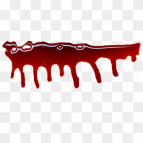 Blood Stain Transparent Png, Png Download - blood drip png