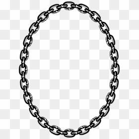 Circle Chain Vector Png, Transparent Png - chains png