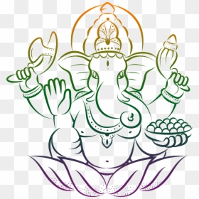 Lord Ganesha Png, Transparent Png - lord ganesha png