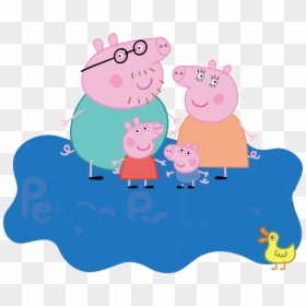 Peppa Pig World Logo, HD Png Download - peppa pig png