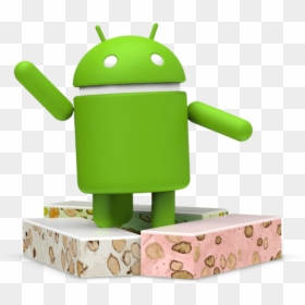 Android Version Nougat Logo, HD Png Download - android png