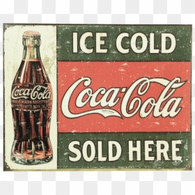 Coca Cola Vintage Png, Transparent Png - coca cola png