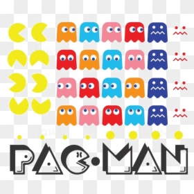 Pac Man Letter Font, HD Png Download - pacman png