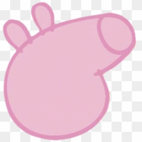 Peppa Pig Without Eyes, HD Png Download - peppa pig png