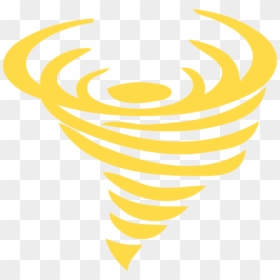 Tornado Clipart Yellow, HD Png Download - tornado png