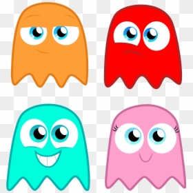Draw Pac Man Ghost, HD Png Download - pacman png