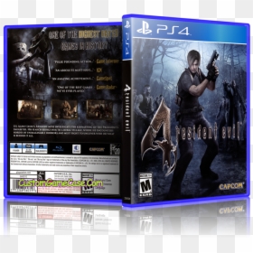 Resident Evil 4 Ps4 Cover, HD Png Download - ps4 png