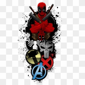 Deadpool Logo Png, Transparent Png - deadpool logo png