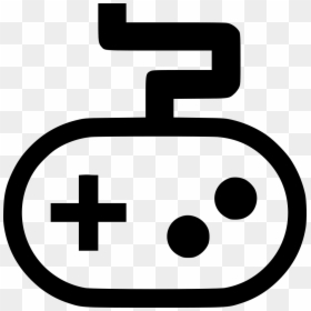 Black-and-white, HD Png Download - game controller png