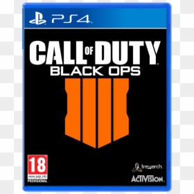 Call Of Duty Black Ops 4ps4, HD Png Download - ps4 png