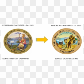 Great Seal Of The Island Of California, HD Png Download - censored png