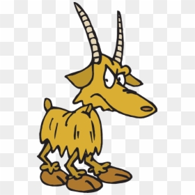 Cartoon Goat, HD Png Download - goat png