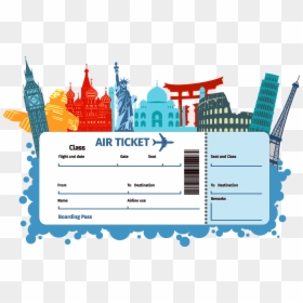 Plane Ticket Png, Transparent Png - ticket png