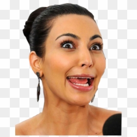 Kim Kardashian Bad Face, HD Png Download - funny png