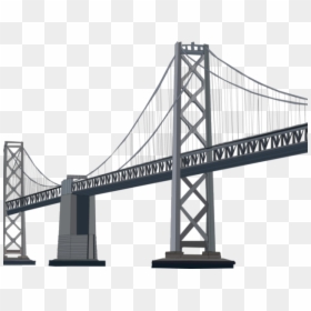 Oakland Bay Bridge, HD Png Download - bridge png