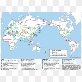 New Silk Road Latin America, HD Png Download - bridge png