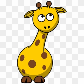 Cartoon Giraffe, HD Png Download - funny png