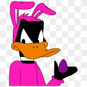 Daffy Duck Easter Bunny, HD Png Download - easter bunny png