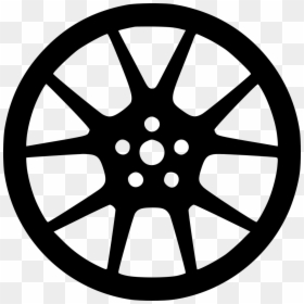 Wheel Icon Png, Transparent Png - tire png