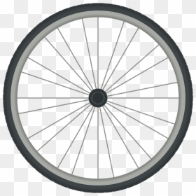 Bike Wheel Cartoon, HD Png Download - tire png