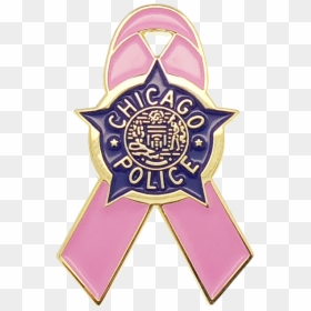 Badge, HD Png Download - breast cancer ribbon png
