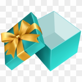 Open Gift Box Clipart, HD Png Download - present png