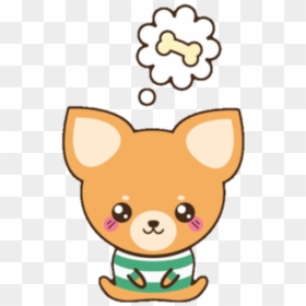 Cute Kawaii Cartoon Puppy, HD Png Download - kawaii png