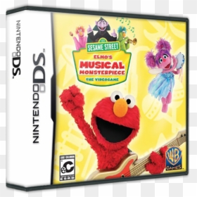 Sesame Street Nintendo Ds, HD Png Download - elmo png