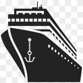 Cruise Ship Png Black, Transparent Png - ship png