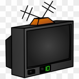 Television Clipart, HD Png Download - old tv png