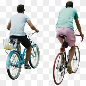 Person Riding Bike Png, Transparent Png - bicycle png