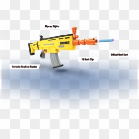 Nerf Fortnite Ar L, HD Png Download - scar png