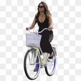 People On Bicycle Png, Transparent Png - bicycle png