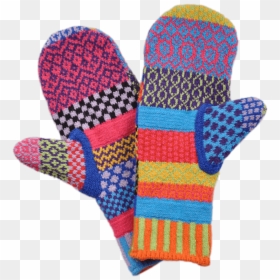 Colourful Mittens - Solmate Socks, HD Png Download - mittens png