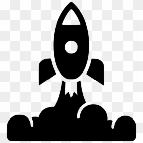Rocket Launch - Rocket Launch Icon Png, Transparent Png - lunch icon png