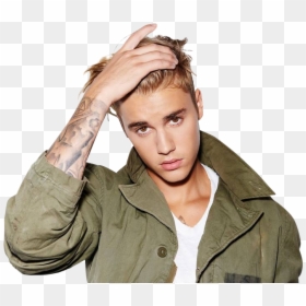 Justin Bieber Green Jacket - Justin Bieber Pic 2016, HD Png Download - justin bieber head png