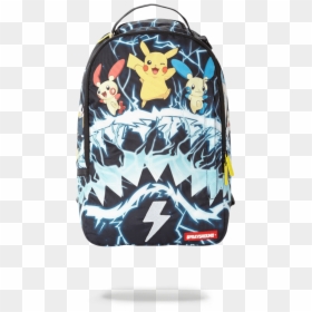 Sprayground Shark Backpack, HD Png Download - angry pikachu png