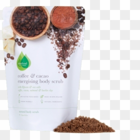 Coffee & Cacao Energising Body Scrub "   Title="coffee - Superfood, HD Png Download - cacao png