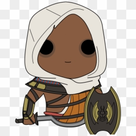 Assassin"s Creed Origins- Bayek By Undi3sss - Assassins Creed Origins Funko Pop, HD Png Download - assassin's creed origins png