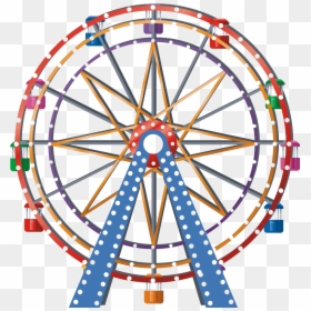 Vector Library Library Car Clip Art Dream Transprent - Ferris Wheel Transparent Background, HD Png Download - car clip art png