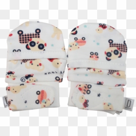 Newborn Anti Scratch Mittens- No Scratch - Coin Purse, HD Png Download - mittens png