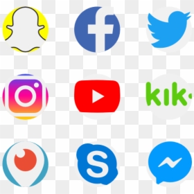 Social Icons Transparent Background, HD Png Download - wasap png
