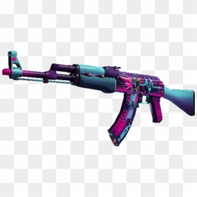 Csgo Ak 47 Neon Rider, HD Png Download - cs:go png