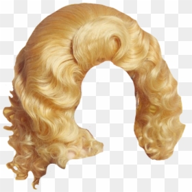 Transparent Long Hair Wig Png - Drag Queen Wig Png, Png Download - drag queen png