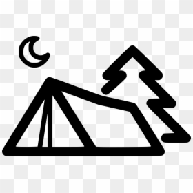 Tent - Movie Night Camp Out, HD Png Download - tent icon png