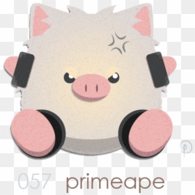 Domestic Pig, HD Png Download - primeape png