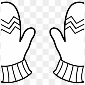 Download Thanksgiving Winter Coloring Pages 29 Boots, HD Png Download - mittens png