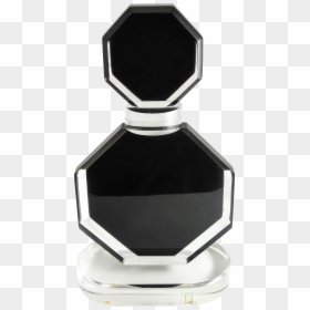Black Perfume Bottle Transparent, HD Png Download - perfume bottle png