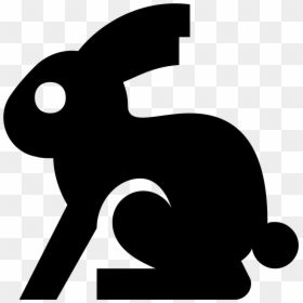 Easter Rabbit Icon - Rabbit Logo Png Files, Transparent Png - bunny clipart png